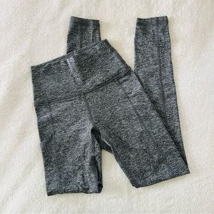 Aerie Warm Up High Rise Leggings Marbled Grey - Size XS